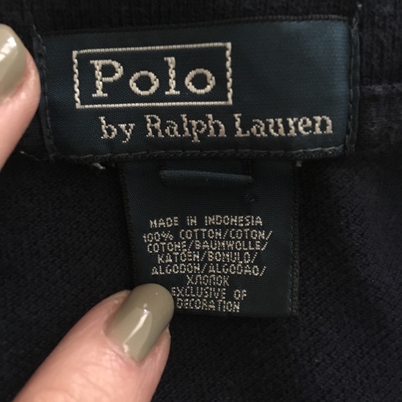 Ralph Lauren Childrenswear Navy Polo Shirt - Picture 3 of 5